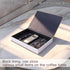 Set 3 XKDOUS of Aesthetic Decorative Books for Home Decor Coffee Table Books Hollow Keepsake Photo Storage Boxes Modern