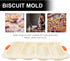 PRETYZOOM Silicone Baguette Mold, Non-stick French Bread Baking Pan, Household Bread Mould, Multipurpose Baking Tool