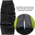 Windyun 4 Pcs Extra Large Heavy Duty Storage Bags - XL Moving Bags Totes for Travel Clothes Bedding Supplies (Black, 57