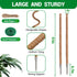 Qimshemi 51-Inch (1 Pack) Moss Pole Monstera Plant Support & Stakes for Climbing Plants, Bendable Moss Poles Kit