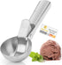 Premium Ice Cream Scoop with Trigger Ice Cream Scooper Stainless Steel, Heavy