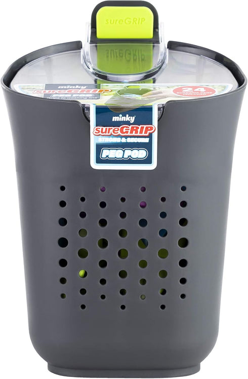 SureGrip Clothespin Pod with 24 SureGrip Pegs