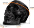 READAEER Resin Skull, Human Head Model for Home Decoration, Halloween Statue, Skull Model for Bookshelf and Desktop