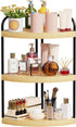 Abiglifty Corner Bathroom Counter Organizer, No Drill 3-Tier Corner Shelf Bathroom Counter,