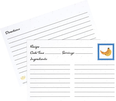 C.R. Gibson Q12-25450 Recipe Cards, One Size, Multicolor
