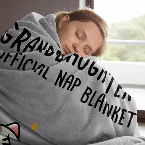 SteadStyle Granddaughter Gifts from Grandma Grandpa, Mothers Day Blanket Gifts for Granddaughter, Idea Granddaughters