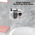Hair Dryer Holder 3 in 1 Hair Tool Organizer Djustable Height Wall Mounted/Cabinet Door Bathroom Organizer Under Sink for Hair Dryer, Flat Irons, Curling Wands, Hair Straighteners by Aolldy