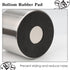 Stainless Steel Italian Espresso Tapping Box with Detachable Rod & Anti-Slip Rubber Base (Silver-S)