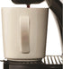 Brentwood TS-112W Coffee Maker with Ceramic Mug, Single Serve, White