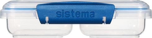 Sistema Small Split Storage Container, 11.8 Ounce (Colors may vary)