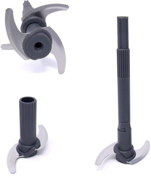 Enbizio Blender Replacement Parts for Ninja Master Prep Qb900B - 48 oz Pitcher with 4 Blade