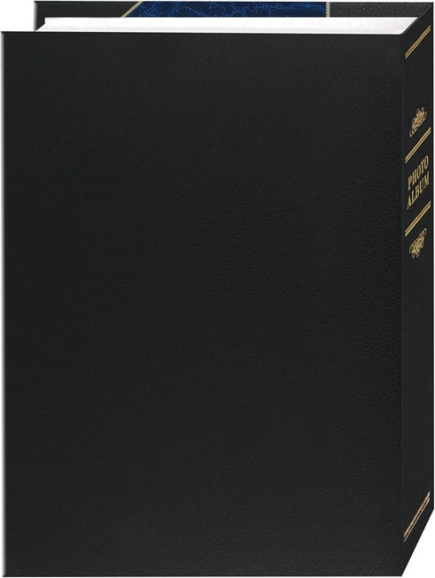 Pioneer Photo Albums LBT-57/NB 50-Pocket Photo Album, Navy Blue and Black Leatherette Cover, 5 by 7-Inch