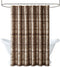 Madison Park Bellagio Shower Curtain, Transitional 72 x 72, Taupe Beige for Bathroom