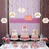 LINGTEER A Little Princess Royal Crown - 12 pcs Pink Swirls Streamers for Baby Girl Birthday Shower Decorations