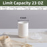 Sets Countertop (23 oz) Food Storage Containers with Airtight Lids: Ceramic Canister for Kitchen - Porcelain Jar
