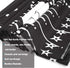 Black and White Wall Tapestry - Aesthetic Moon Tapestry for Bedroom, Living Room, Dorm Decor (59.1x59.1 Inches)