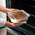 Comfy Package [50 Sets 2 lb Capacity Disposable Aluminum Foil Pans - 8x5 inch Take-Out Pans with Lids