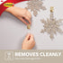 Command Small Metallic Hooks, Brass Color, 4 Hooks and 5 Command Strips, Damage-Free Wall Hooks, Holds up to 0.5 lb
