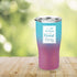 Philippians 4:13 Tumbler, Stainless Steel Insulated Cup - Christian Gifts for Women (20 Oz, Purple Teal)