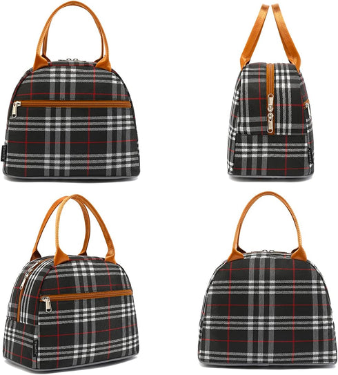 FlowFly Insulated Lunch Cooler Bag, Tote Bag Organizer for Women/Men