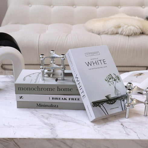 HMMSTR 4 PCS DIY Faux Books for Decoration,Coffee Tabletop Decor Book, Living Room Decorative Objects, Entry Decor