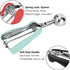 Set, Set 3, 1 2 3 JUNADAEL J Cookie Scoop Cookie Scoops for Baking of Cookie Dough Scoop, Tablespoon/ Tablespoon/