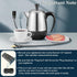 Percolator Power Cord for Hamilton Beach Coffee Pot Model 40514 40614 40622, 2pin Black 3ft Length (1-Pack)