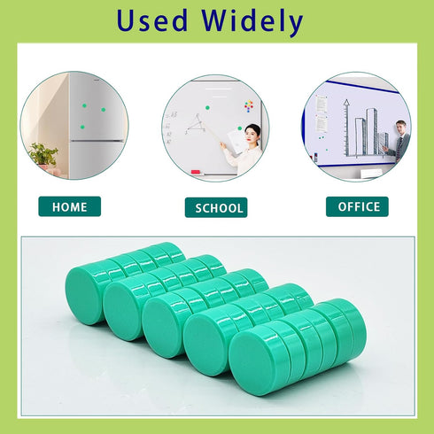 30 Pcs Fridge Magnets, Strong Refrigerator Magnets for Whiteboard, Heavy Duty Mini Cute Craft Magnets