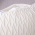 MADIZZ Set of 2 Super Soft Velvet Decorative Throw Pillow Covers, 22x22 inch White Square Cushion Case for Sofa