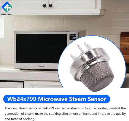 WB24X799 Microwave Steam Sensor Compatible with GE 253789 AP2024309 PS237391 EAP237391