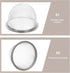 Luxshiny Mesh Tea Filter, 8Pcs Stainless Steel Tea Strainer Insert for Loose Tea Leaves, Replacement for Teapot