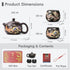 Set (Teapot+2*Cups) Hand-made Dragon and Phoenix Color-changing Purple Clay Teapot Zisha Tea Pot Kung Fu Tea Tea Lovers