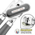 Can Opener, No-Trouble-Lid-Lift Manual Handheld with Magnet, Smooth Edge Safe Cut for Seniors