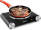 CUSIMAX Electric Hot Plate Burner for Cooking, Adjustable Temperature Control, Stainless Steel, Easy to Clean, Your