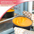 E-far 6 Inch Cake Pan Set of 3, Nonstick Stainless Steel Small Round Cake Pans for Baking Layer Cakes, Non-toxic