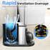 Set: 2 1 HAMITOR Toilet Plunger and Brush in Stainless Steel Rustproof Combo with Deep Cleaning Curved Bristles - Heavy