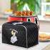 Cartoon Toaster Pattern Dust Cover, Portable & Foldable Kitchen Oven Cover with Top Handle, Great Gift for Women