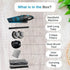 Handheld Vacuum Cleaner, High Suction Power 13000PA Cordless for Cars, Homes, Pets, and Small Spaces