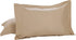 Pillow Shams Soft Microfiber Tailored Classic Styling, Standard, Mocha by TODAY'S HOME - 2 Pack