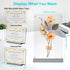 8.5 inch 1PC 8.5 5.5 Boloyo Acrylic Business License Display Frame, Clear Display Stand Holder Easel Base Protector