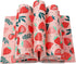 150Pcs Strawberry Wax Paper, Pink Deli Paper for Sweet Fruit Sandwich Wrap, Waterproof Oil-Proof