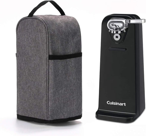 Can Opener Cover, Dust Cover for Cuisinart and Hamilton Beach Electric Can Opener, Machine Washable, Gray