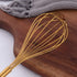 Whisk, 11.81 inch Gold 18/8(304) Stainless Steel Egg Frother/Blender, Utensils for Blending, Whisking, Stirring