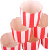 Webake 50pcs 6oz Paper Baking Cups, Red Cupcake Liners for Popcorn, Muffin Case, Movie Party Decorations