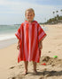 MONOBLANKS 30" 30" 3-10 Swimming, Striped Hooded Towels for Kids, x Soft Absorbent Beach Poncho Towel for Years Boys