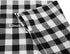 Buffalo Check Curtains, Blackout Buffalo Plaid Curtains for Living Room, 36x36inch, 2 Pack (Black White)