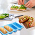 CANIPHA 2 Pack Hot Dog Bun Pan, Silicone Nonstick & Heat Proof Baking Molds for Homemade Hotdog Rolls