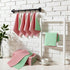 Lhluhyi 12Pack (9.84x9.84 inches), Kitchen Dish Cloths Kitchen Dish Towels, Super Soft and Absorbent Coral Velvet