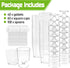 200 Pack 5 oz Plastic Dessert Cups with Spoons, Disposable Parfait Shooter Pudding Jello Cups Goblets for Party, Clear