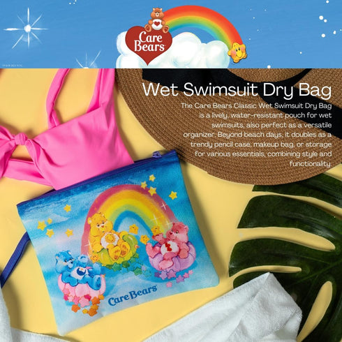 Franco Collectibles Beach/Pool Waterproof Swimsuit, Makeup, Toiletries Pouch Bag